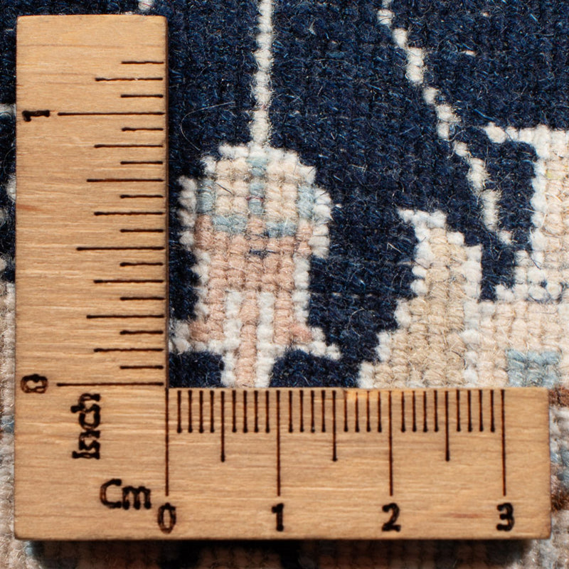 Nain - 6La Teppich 81x290cm - Perserteppich - dunkelblau
