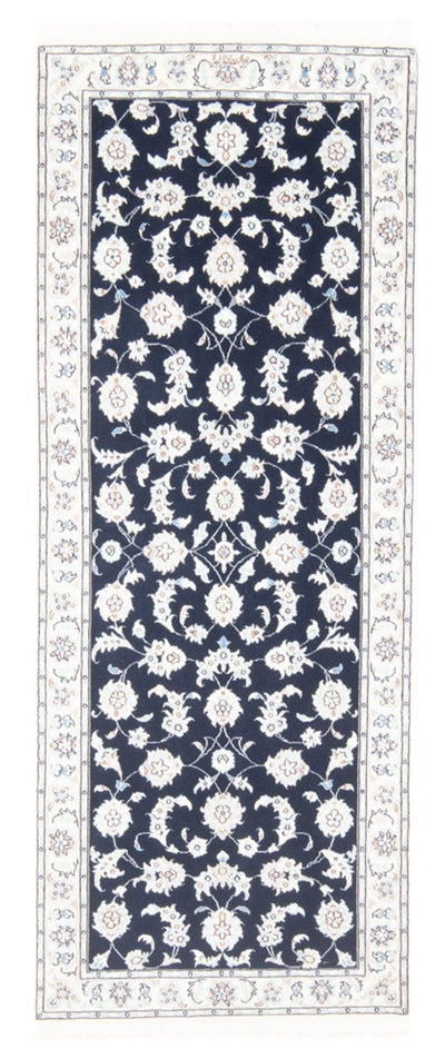 Nain - 9La Teppich 81x195cm - Perserteppich - dunkelblau
