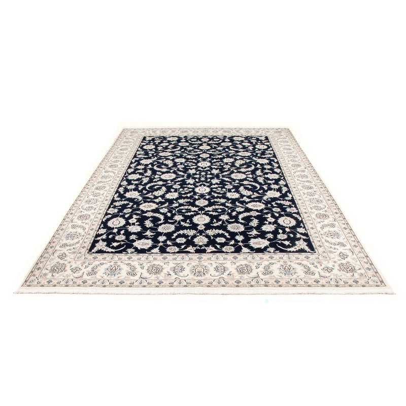 Nain - 6La Teppich 200x297cm - Perserteppich - dunkelblau