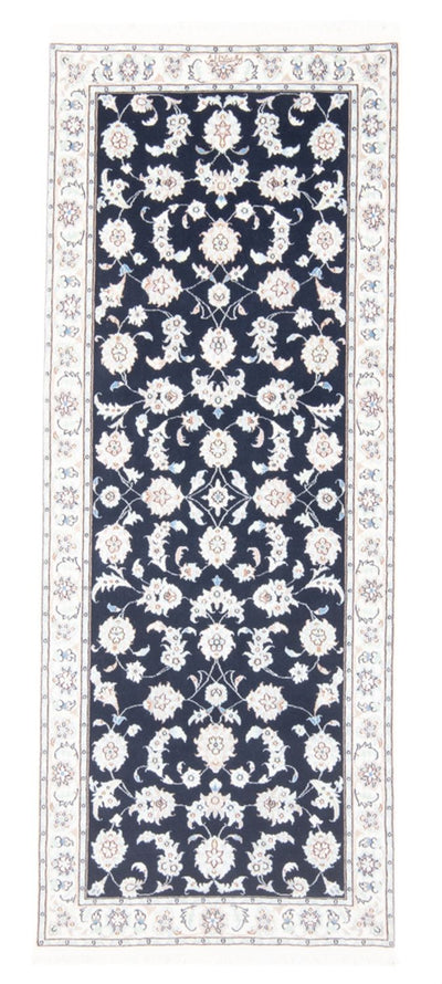 Nain - 9La Teppich 80x196cm - Perserteppich - dunkelblau