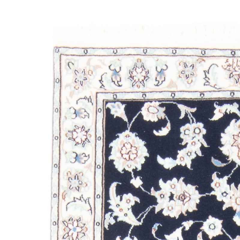 Nain - 9La Teppich 80x196cm - Perserteppich - dunkelblau
