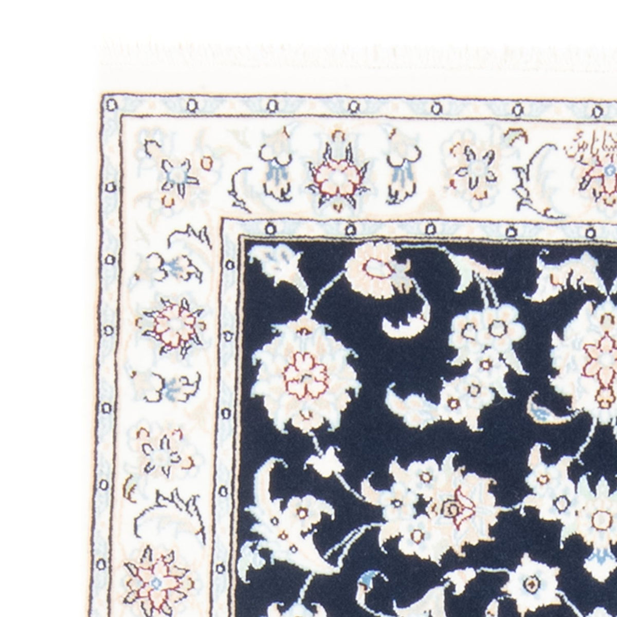Nain - 9La Teppich 82x204cm - Perserteppich - dunkelblau
