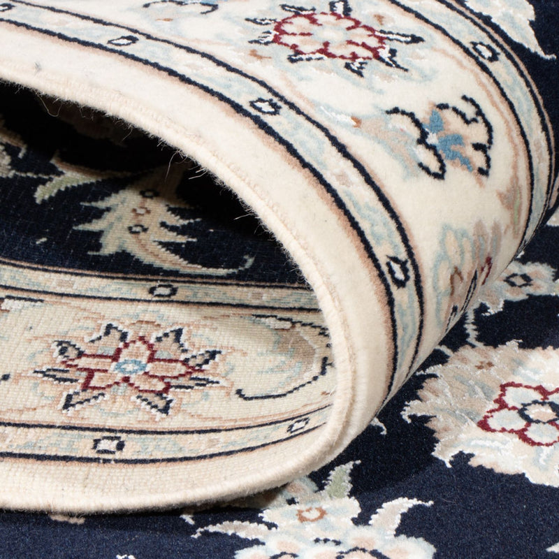Nain - 9La Teppich 82x204cm - Perserteppich - dunkelblau