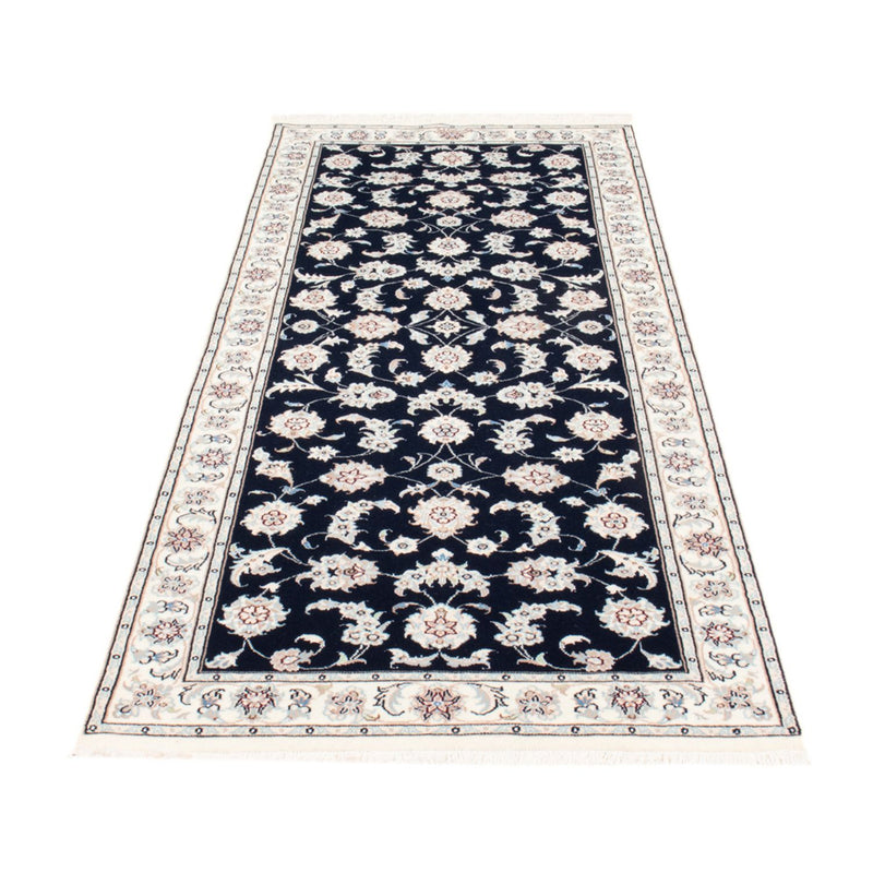 Nain - 9La Teppich 82x204cm - Perserteppich - dunkelblau