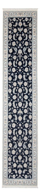 Nain - 6La Teppich 82x352cm - Perserteppich - dunkelblau