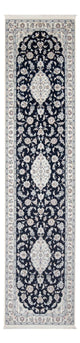 Nain - 6La Teppich 85x340cm - Perserteppich - dunkelblau
