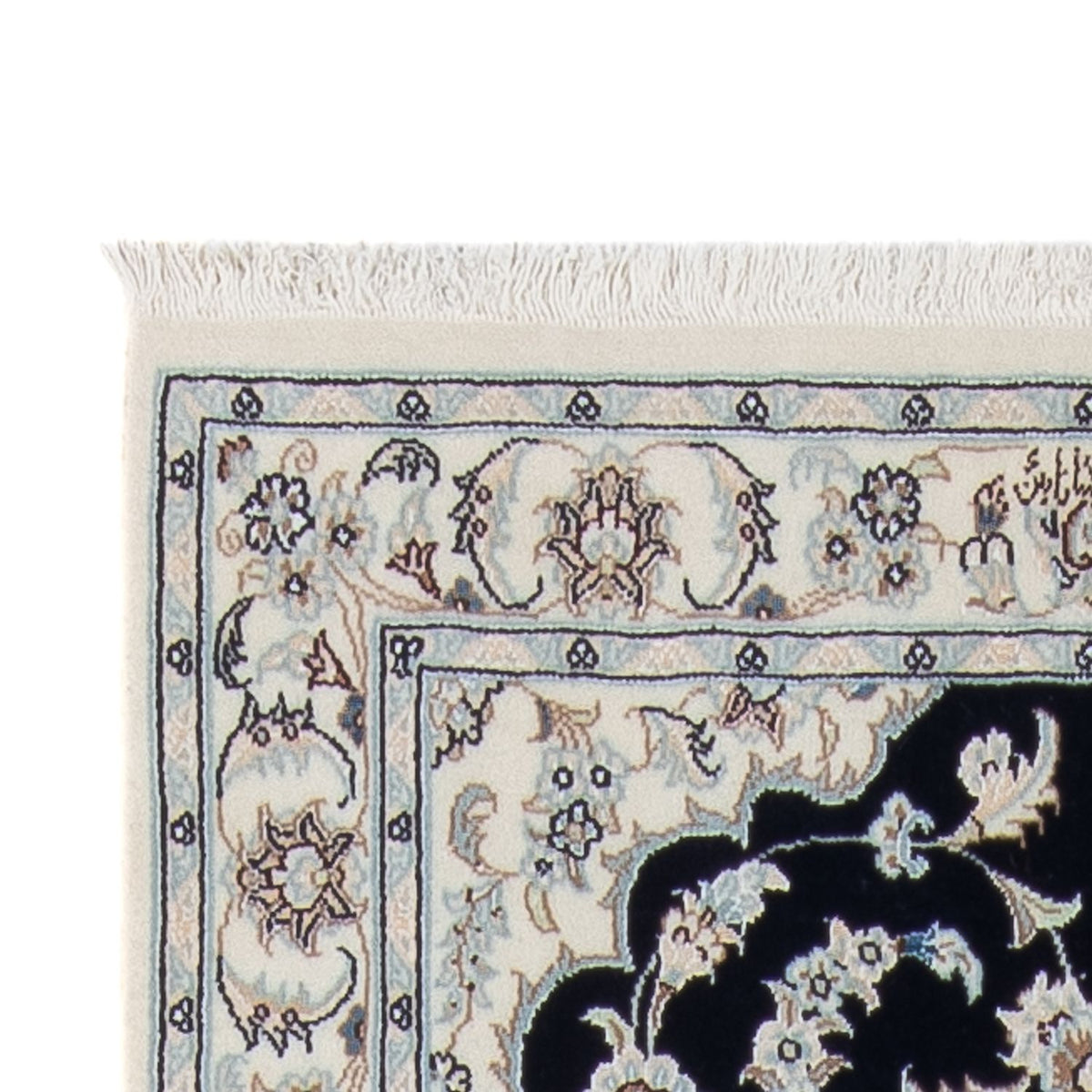 Nain - 6La Teppich 85x340cm - Perserteppich - dunkelblau