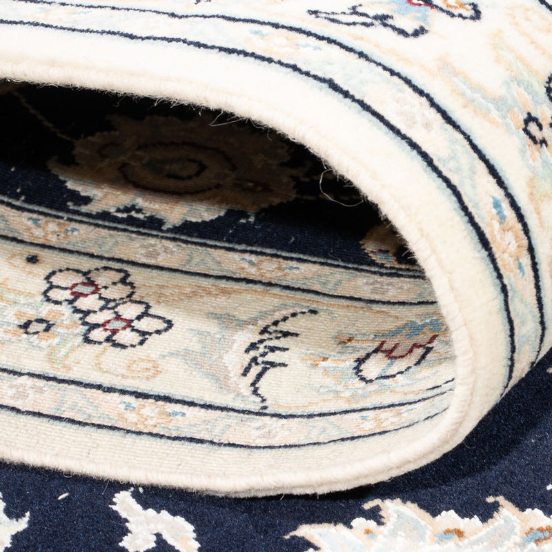Nain - 6La Teppich 81x304cm - Perserteppich - dunkelblau