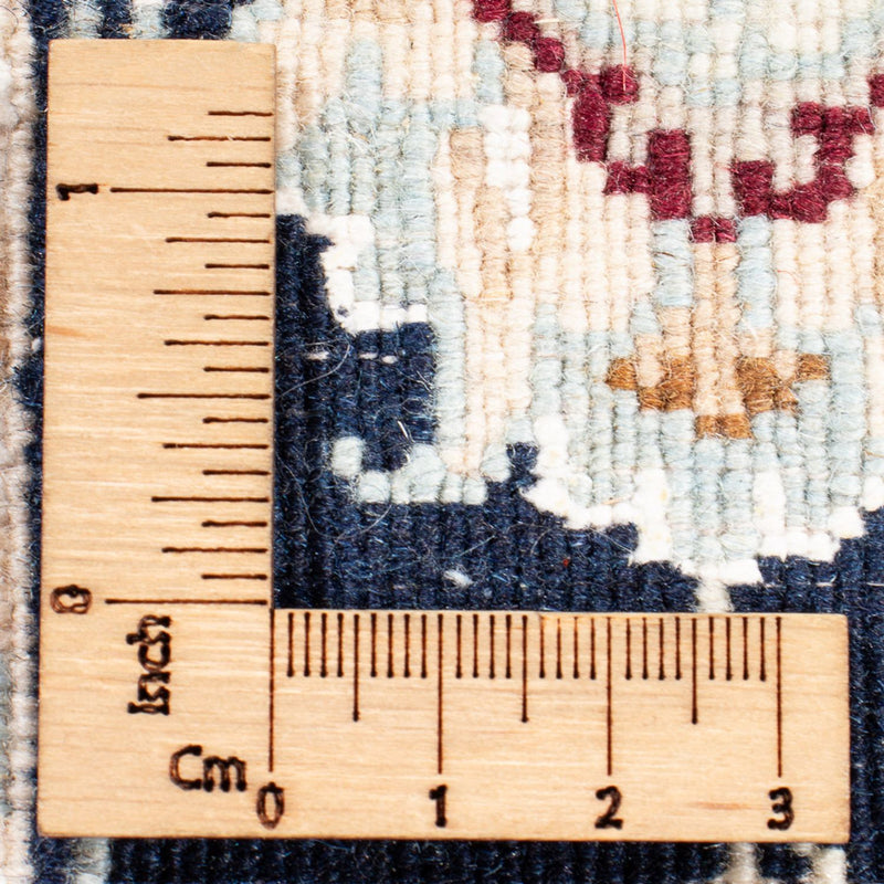 Nain - 6La Teppich 81x304cm - Perserteppich - dunkelblau