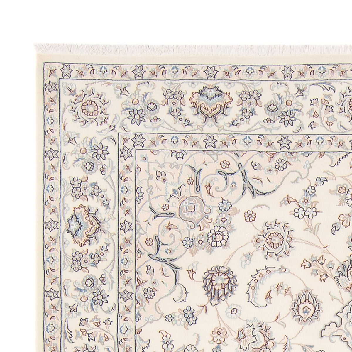 Perserteppich - Nain - 168 x 250 cm - creme