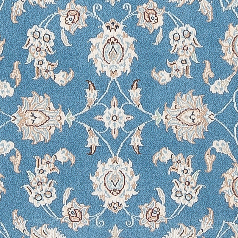 Nain - 6La Teppich 84x300cm - Perserteppich - blau