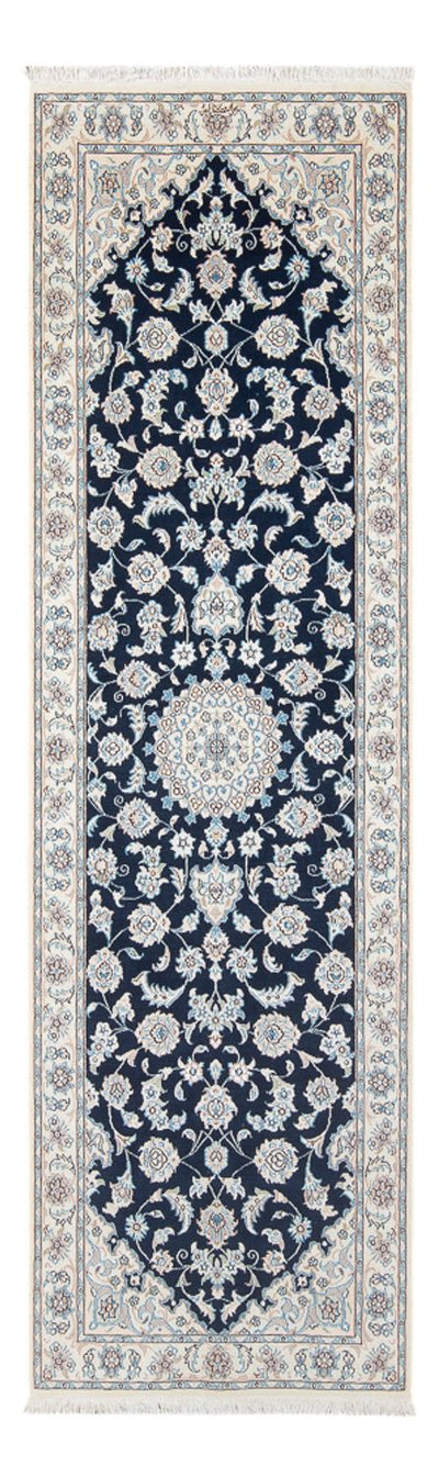 Nain - 6La Teppich 80x246cm - Perserteppich - dunkelblau