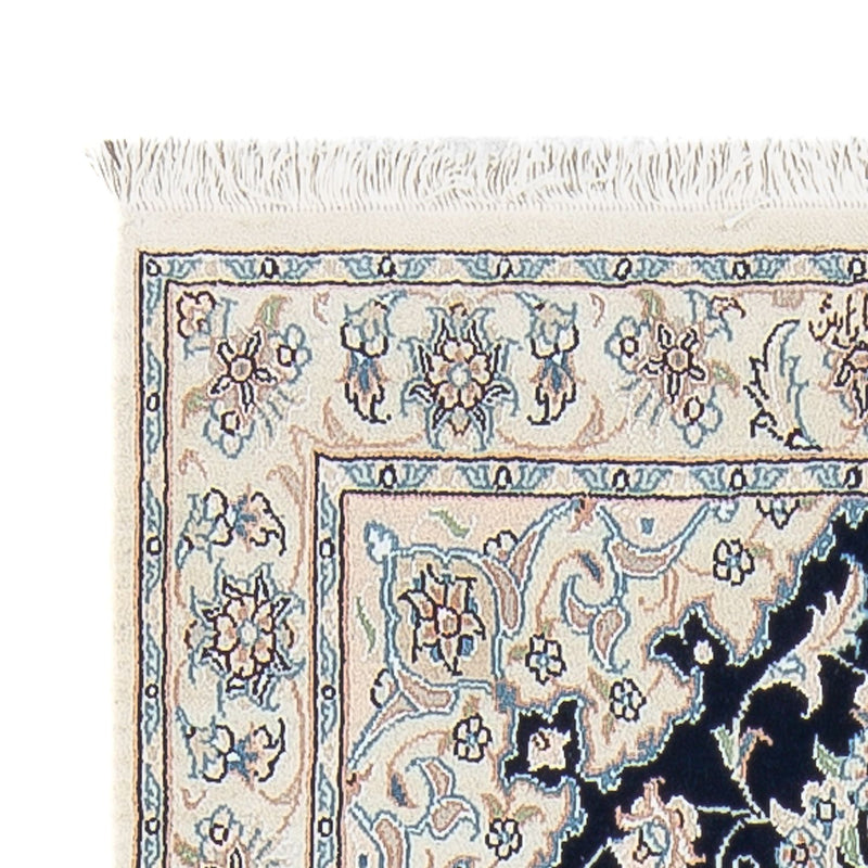 Nain - 6La Teppich 80x246cm - Perserteppich - dunkelblau