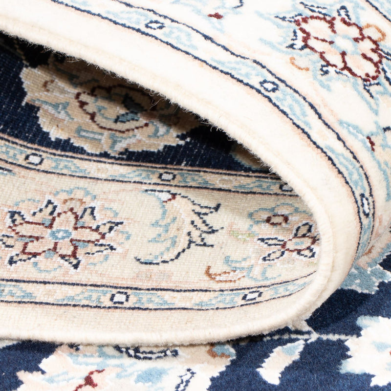Nain - 6La Teppich 80x246cm - Perserteppich - dunkelblau