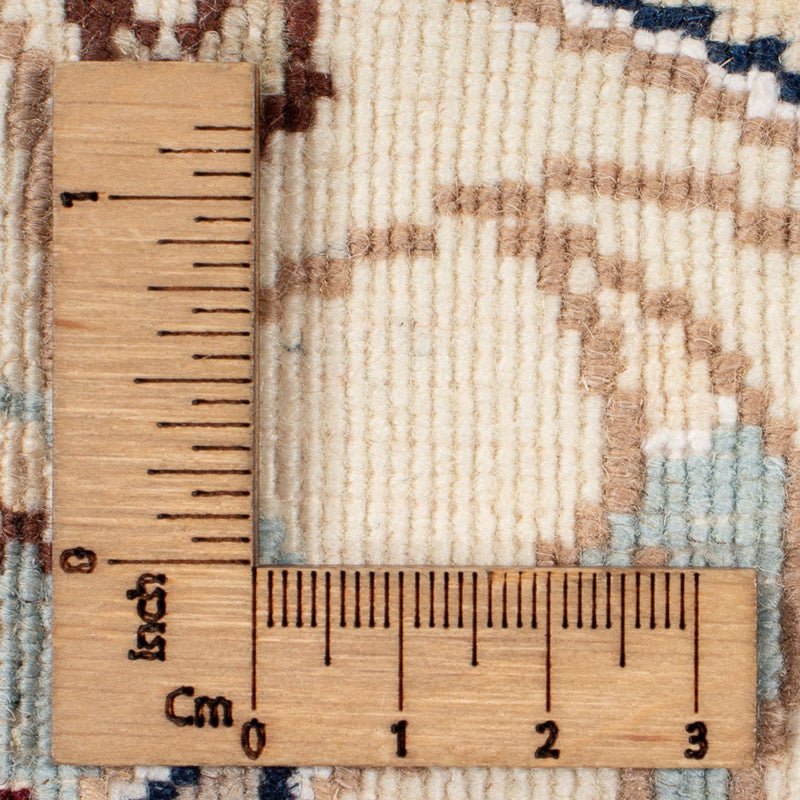 Perserteppich - Nain rund  - 200 x 203 cm - creme