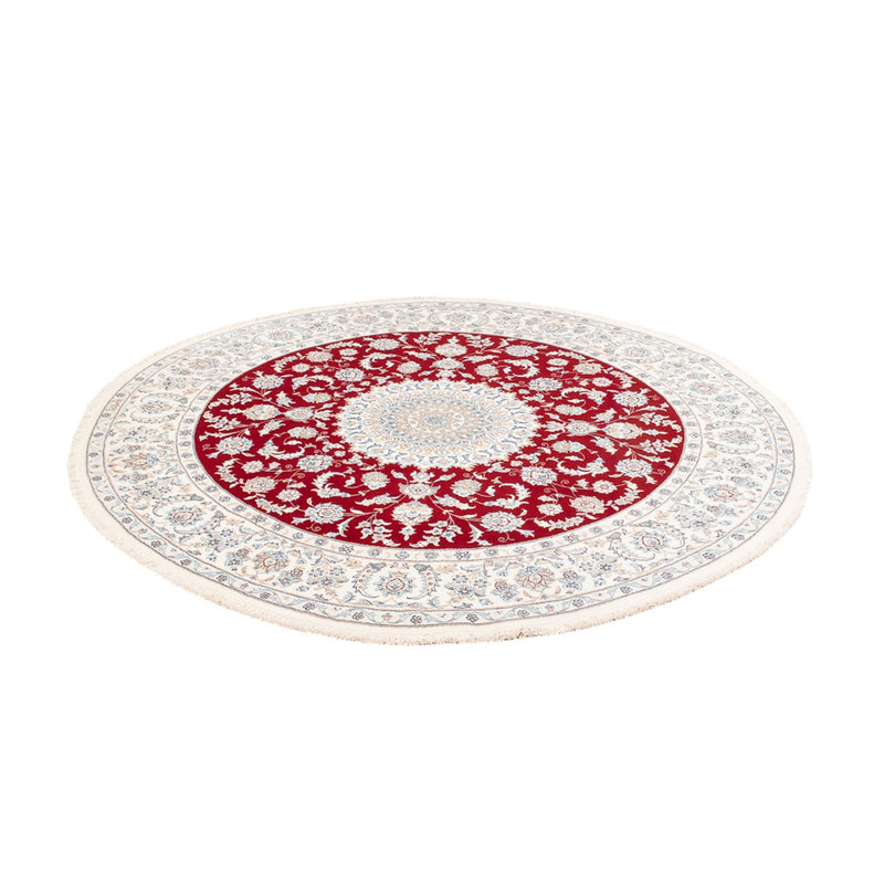 Nain Teppich 200x200cm - Perserteppich - rot