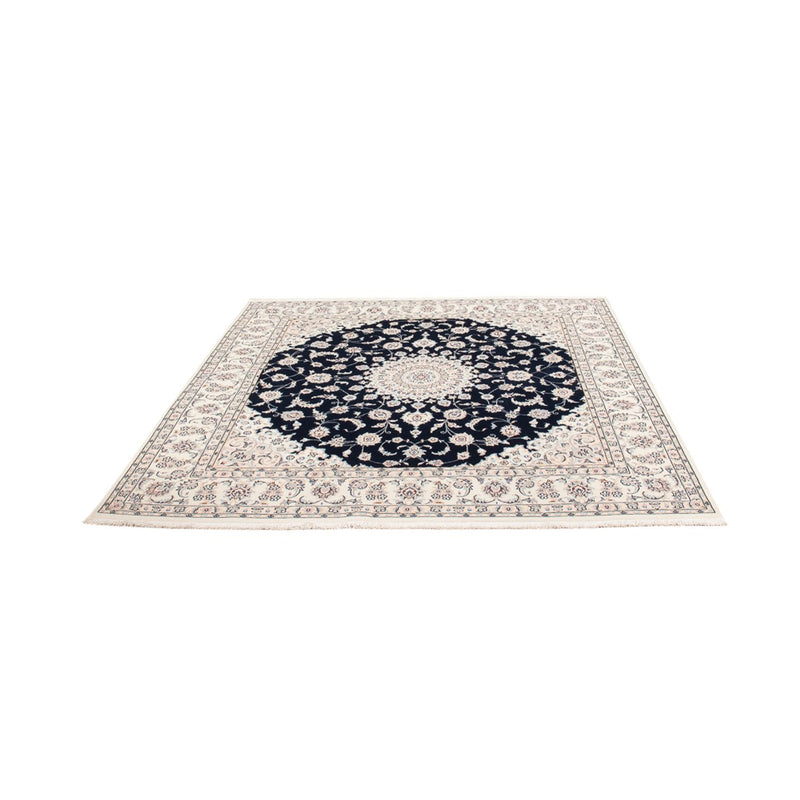 Perserteppich - Nain quadratisch  - 200 x 210 cm - dunkelblau