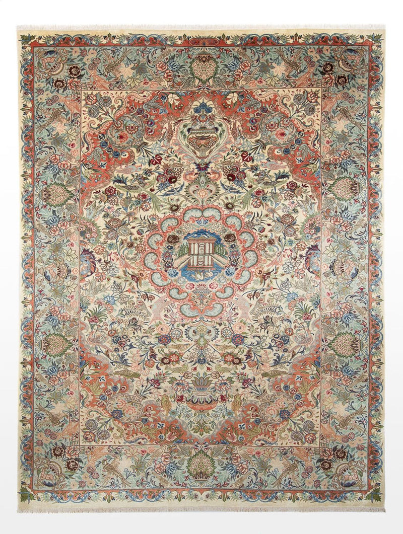 Sabsewar Teppich 245x348cm - Perserteppich - mehrfarbig