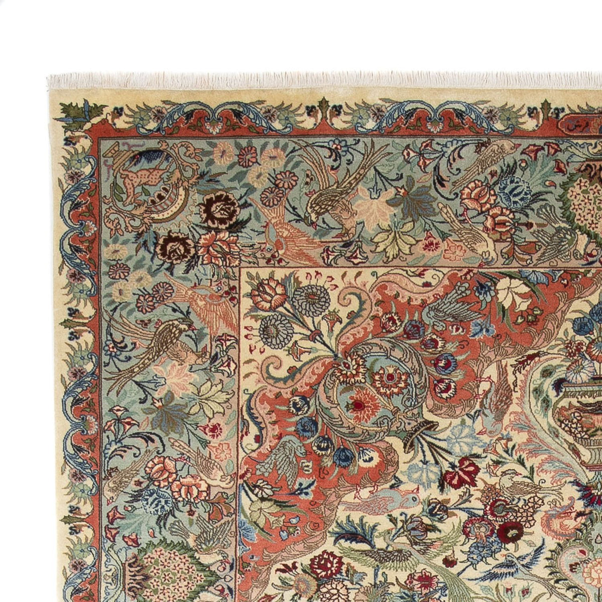 Sabsewar Teppich 245x348cm - Perserteppich - mehrfarbig
