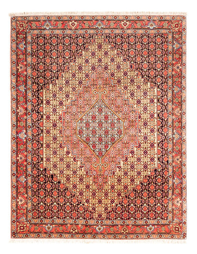 Senneh Teppich 128x160cm - Perserteppich - hellbeige