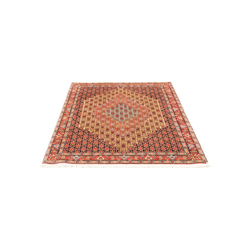 Senneh Teppich 128x160cm - Perserteppich - hellbeige
