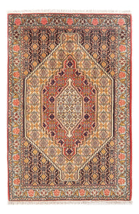 Senneh Teppich 74x118cm - Perserteppich - hellbeige – product image
