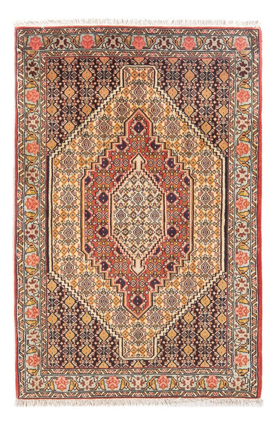 Senneh Teppich 74x118cm - Perserteppich - hellbeige