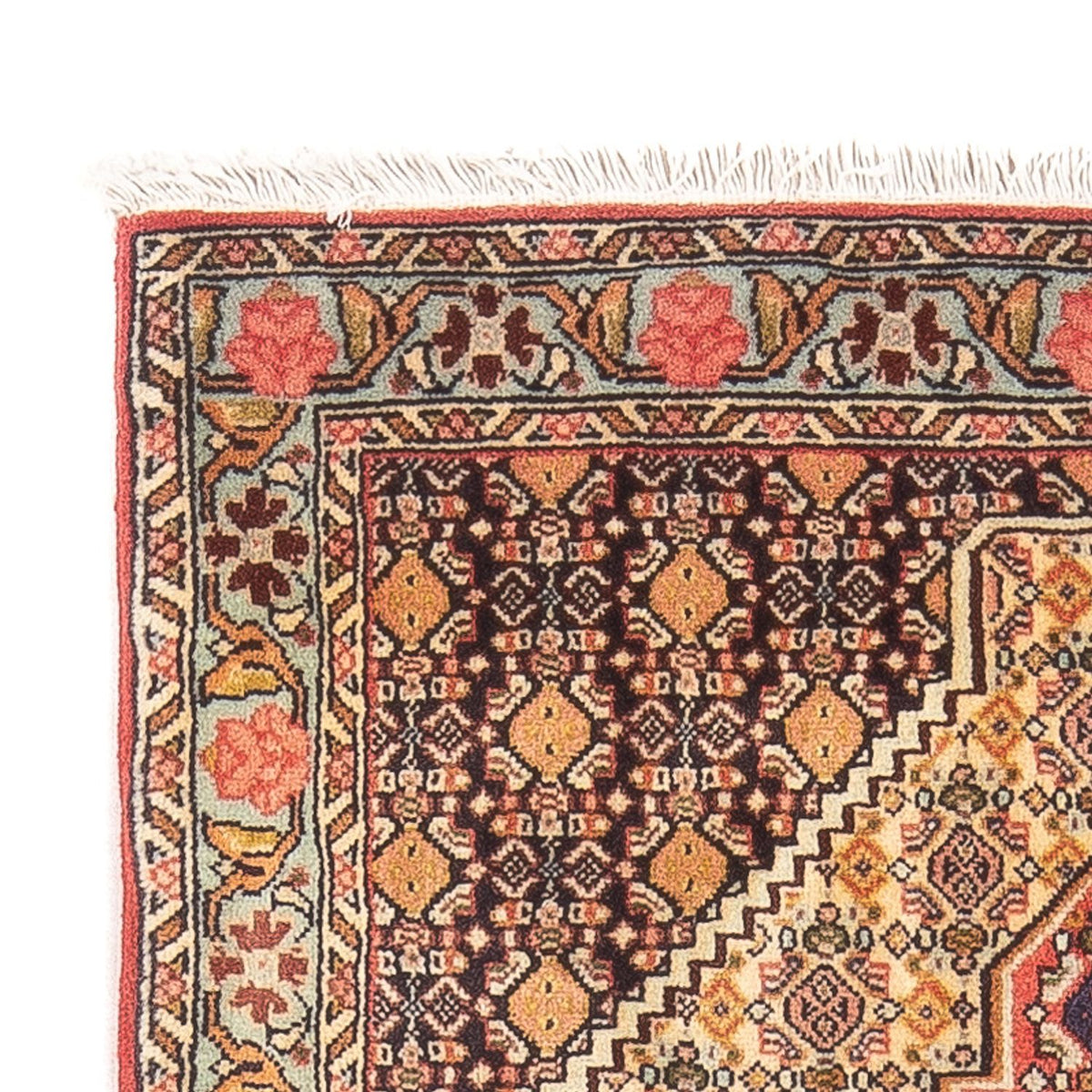 Senneh Teppich 74x118cm - Perserteppich - hellbeige