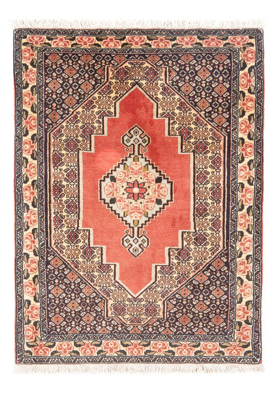 Senneh Teppich 75x110cm - Perserteppich - rot