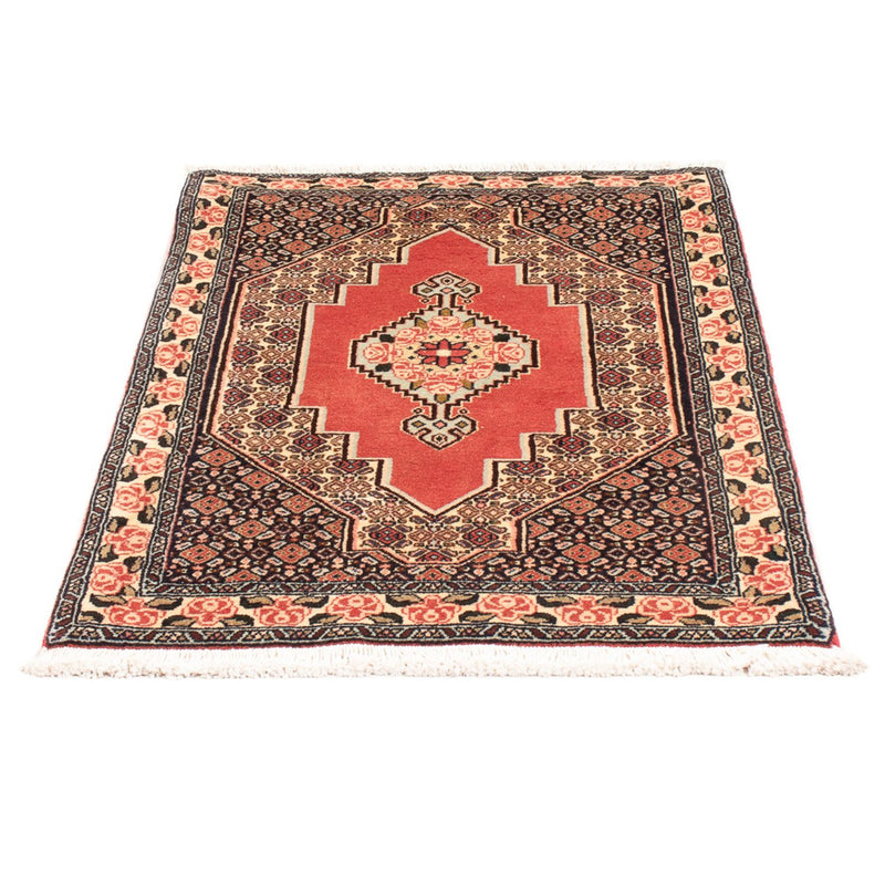 Senneh Teppich 75x110cm - Perserteppich - rot