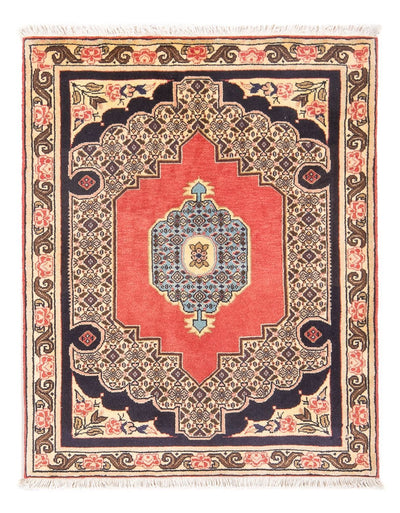 Senneh Teppich 76x100cm - Perserteppich - rot