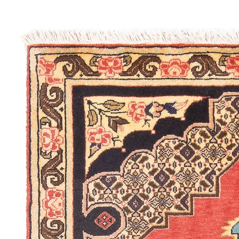 Senneh Teppich 76x100cm - Perserteppich - rot