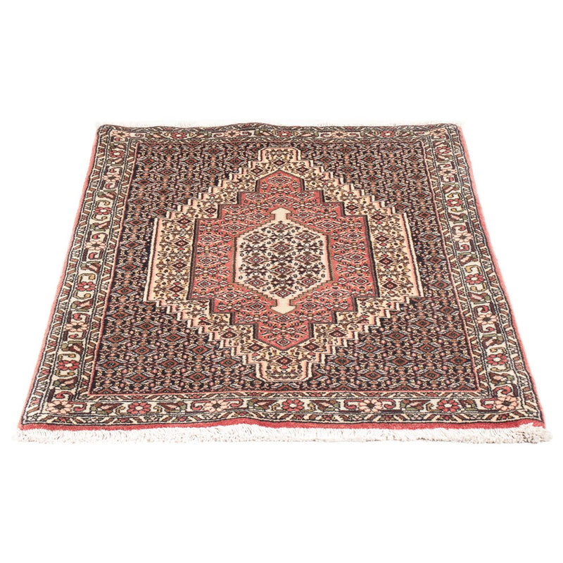 Senneh Teppich 76x112cm - Perserteppich - hellrot