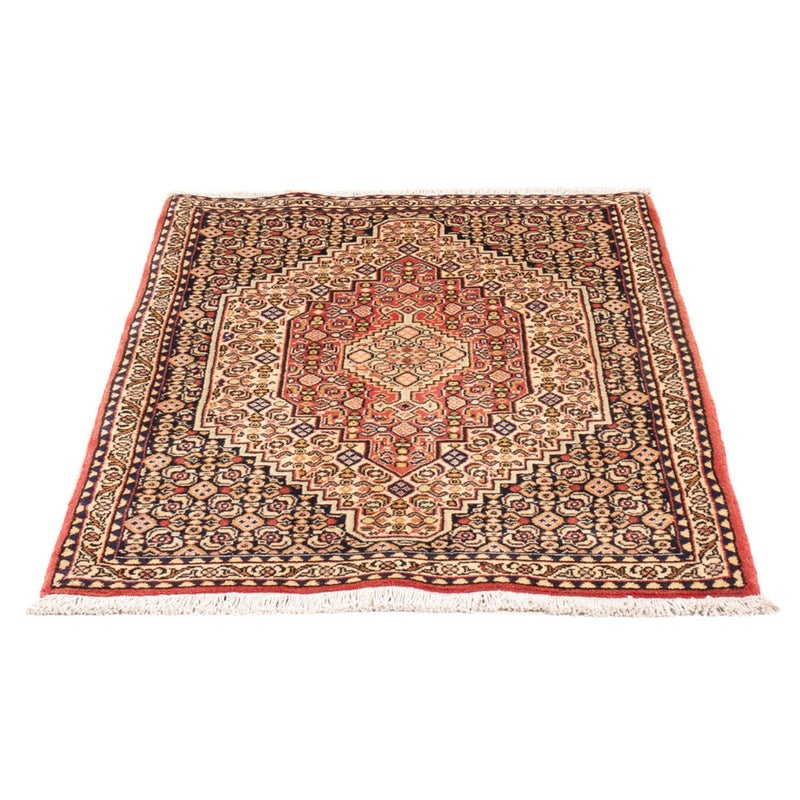 Senneh Teppich 76x108cm - Perserteppich - hellrot