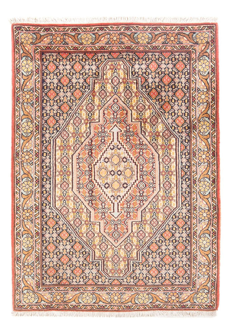 Senneh Teppich 76x112cm - Perserteppich - hellbeige