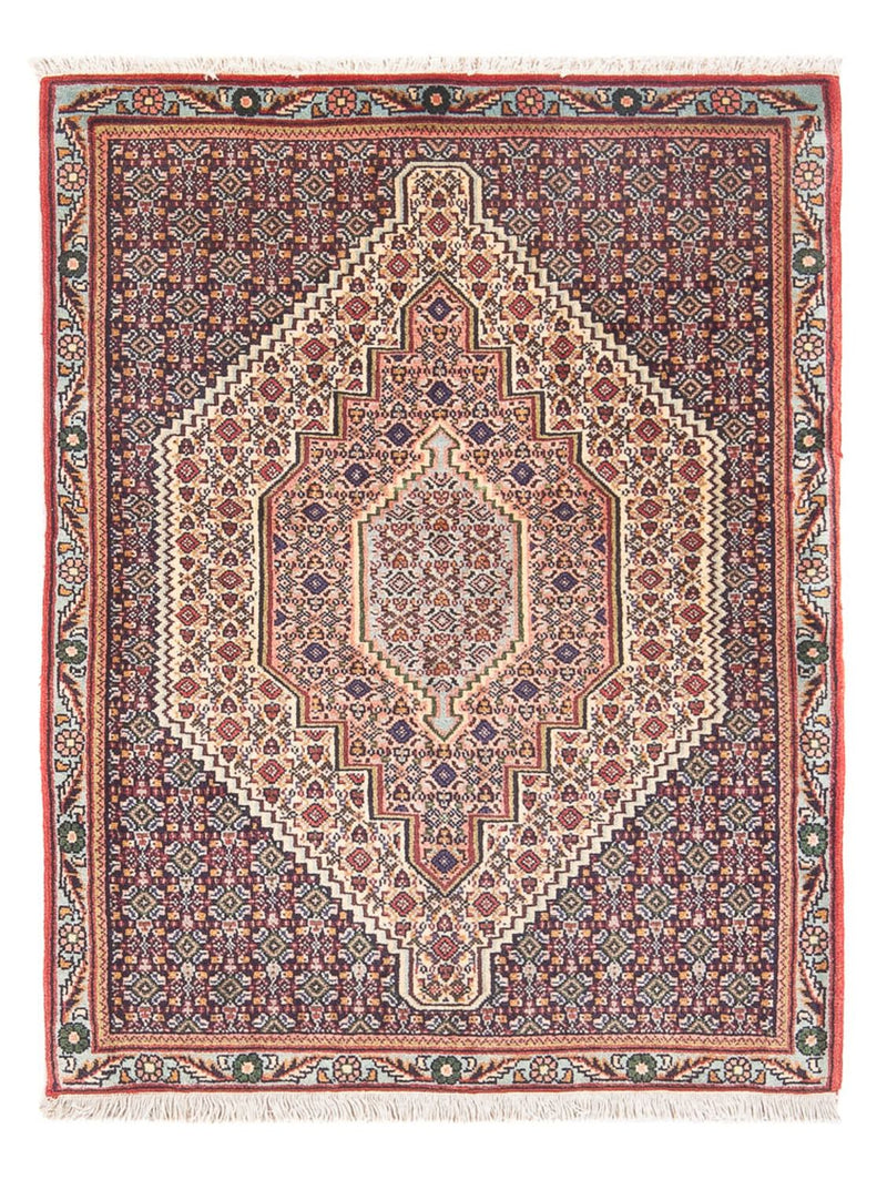 Senneh Teppich 72x103cm - Perserteppich - hellbeige