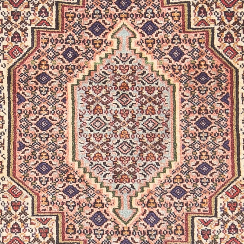 Senneh Teppich 72x103cm - Perserteppich - hellbeige