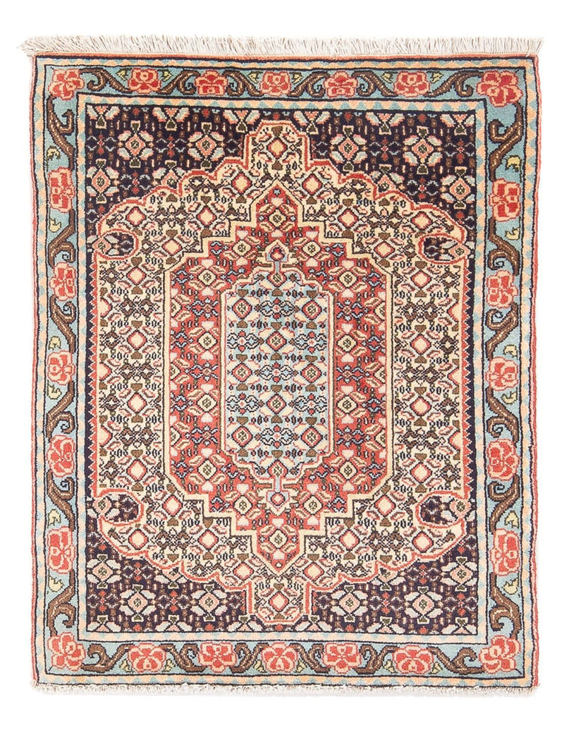 Senneh Teppich 70x98cm - Perserteppich - hellbeige