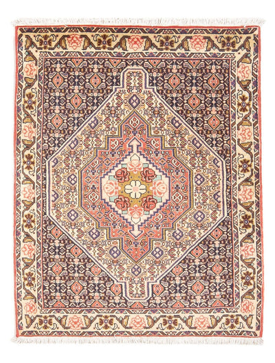 Senneh Teppich 75x102cm - Perserteppich - hellrot