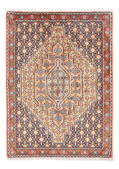 Senneh Teppich 73x105cm - Perserteppich - dunkelblau