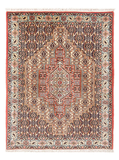 Senneh Teppich 76x108cm - Perserteppich - dunkelblau