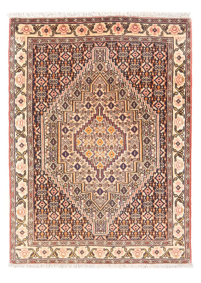 Senneh Teppich 74x112cm - Perserteppich - dunkelblau