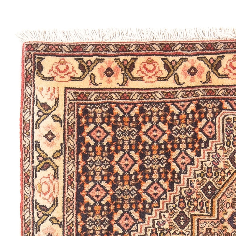 Senneh Teppich 74x112cm - Perserteppich - dunkelblau