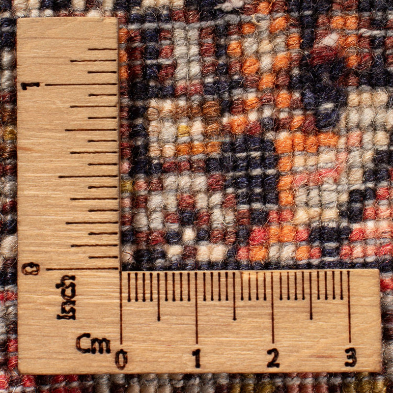 Senneh Teppich 74x112cm - Perserteppich - dunkelblau