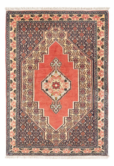 Senneh Teppich 75x110cm - Perserteppich - orange