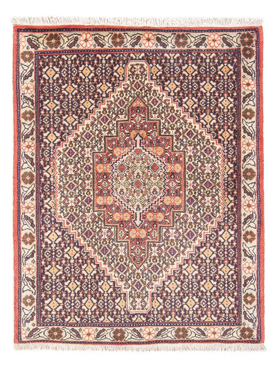 Senneh Teppich 74x100cm - Perserteppich - dunkelblau