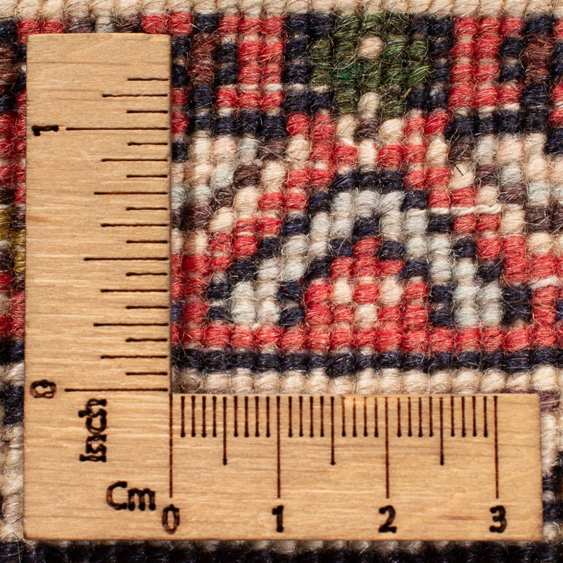 Senneh Teppich 78x105cm - Perserteppich - dunkelblau