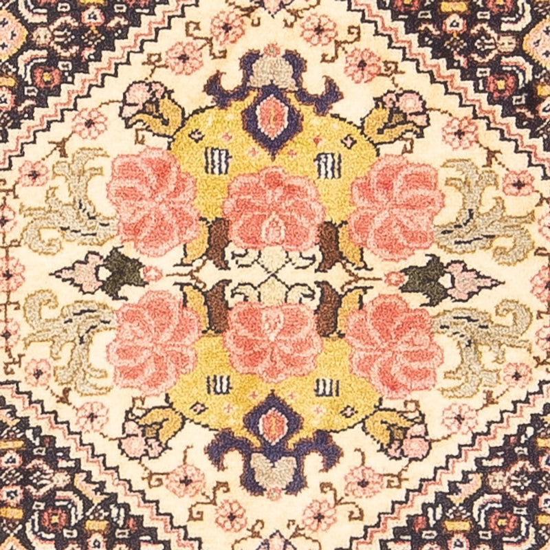 Senneh Teppich 74x98cm - Perserteppich - dunkelblau