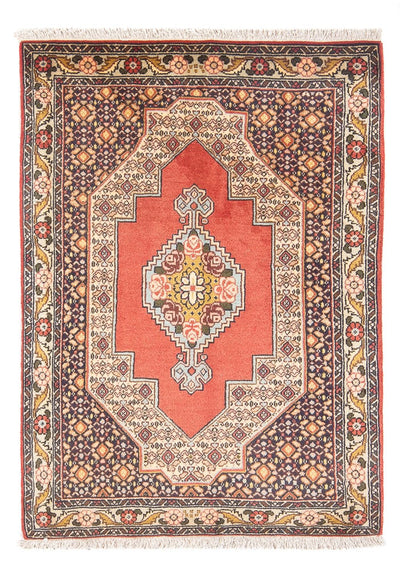 Senneh Teppich 74x108cm - Perserteppich - rot