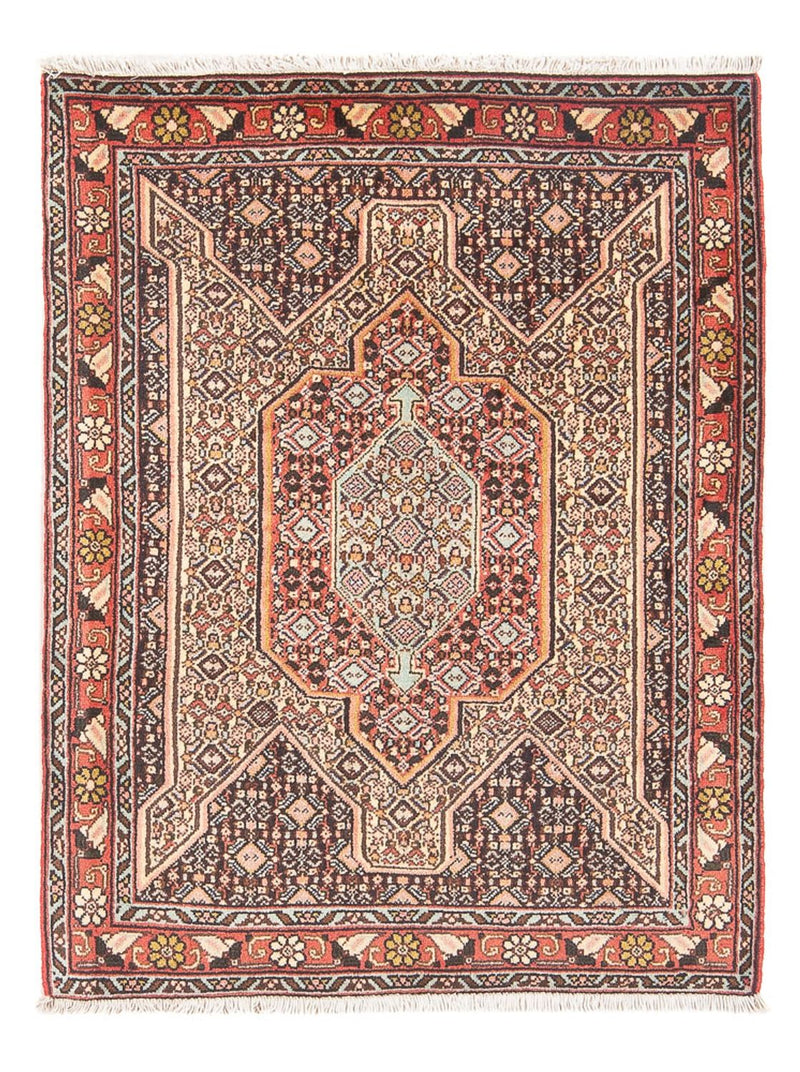 Senneh Teppich 75x104cm - Perserteppich - beige